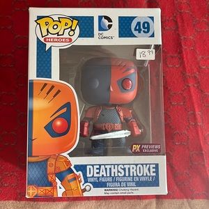 Funko Pop Deathstroke DC comics #49 In Box